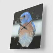 Horloge Carrée Bluebird (Angle)