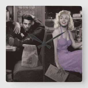 Horloge Carrée Blueplate