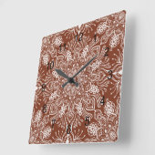 Horloge Carrée Boho Barkley (Angle)