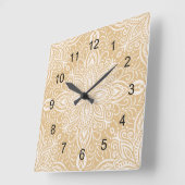 Horloge Carrée Boho Barrett (Angle)