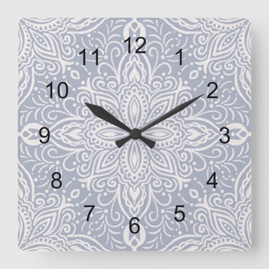 Horloge Carrée Boho Barrett (Recto)