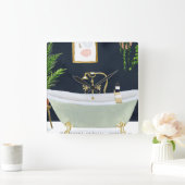 Horloge Carrée Boho Bath Ier (Maison)