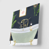 Horloge Carrée Boho Bath Ier (Angle)