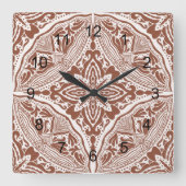 Horloge Carrée Boho Briella (Recto)