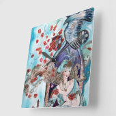 HORLOGE CARRÉE BOÎTE ORIENTAL FAIRY (Angle)