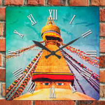 Bouddha Eyes, Boudhanath Stupa, Népal / Bouddhisme