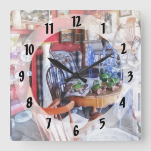 Horloge Carrée Boutique d'antiquités