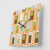 Horloge Carrée Boxes 60s (Angle)