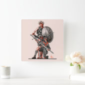 Horloge Carrée Boy Scout et Liberty (Maison)