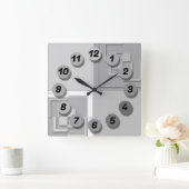 Horloge Carrée Bright ful watch (Maison)