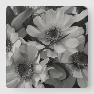 Horloge Carrée Brown Eyed Susan Flowers