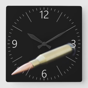 Horloge Carrée Bullet