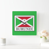 Horloge Carrée Burundi (Maison)