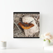 Horloge Carrée Butterfly inspiration clock (Maison)
