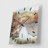 Horloge Carrée Buttermere Village, Lake District, Angleterre (Angle)