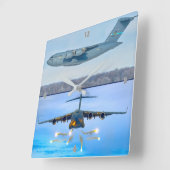 HORLOGE CARRÉE C-17 GLOBEMASTER III (Angle)