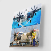 HORLOGE CARRÉE C-2 GREYHOUND (Angle)