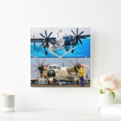 HORLOGE CARRÉE C-2 GREYHOUND (Maison)