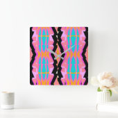 Horloge Carrée Câble de conception Memphis (Maison)