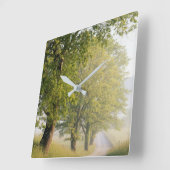 Horloge Carrée Cades cove | Great Smokey Mountains (Angle)