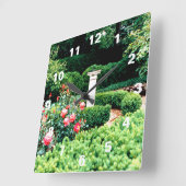 Horloge Carrée Cadran (Angle)