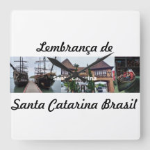 Cadran souvenir de Santa Catarina Brésil