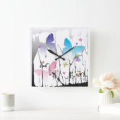 Horloge Carrée Caged (Maison)