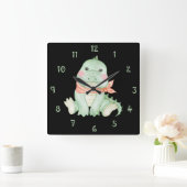 Horloge Carrée Cal The Crocodile Wall Clock (Maison)