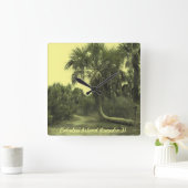 Horloge Carrée Caladesi Island (Maison)