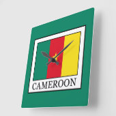 Horloge Carrée Cameroun (Angle)