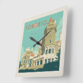 Horloge Carrée Canada | Toronto, Casa Loma (Angle)