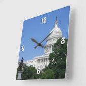Horloge Carrée Capitol Building à Washington DC (Angle)