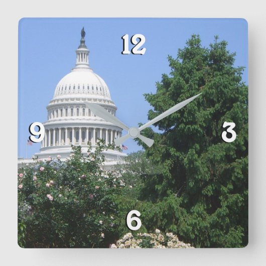 Horloge Carrée Capitol du parc Bartholdi (Recto)