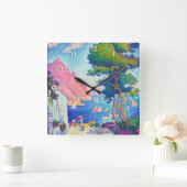 Horloge Carrée Capo di Noli, Signac (Maison)