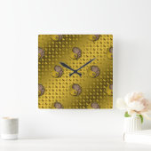 Horloge Carrée Capricorne (Maison)