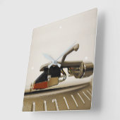 Horloge Carrée Capture de macro de cartouche - (Angle)