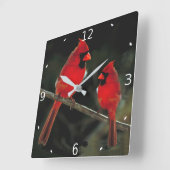 HORLOGE CARRÉE CARDINAL (Angle)