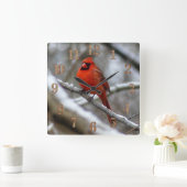 Horloge Carrée Cardinal masculin (Maison)