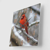 Horloge Carrée Cardinal masculin (Angle)