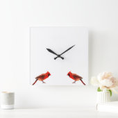 Horloge Carrée Cardinal(s) (Maison)
