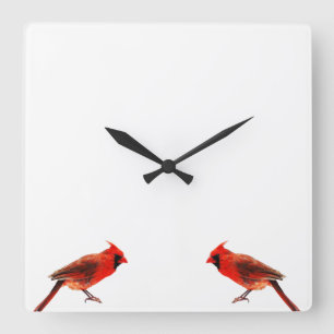 Horloge Carrée Cardinal(s)