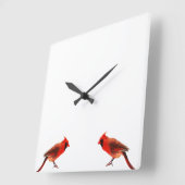 Horloge Carrée Cardinal(s) (Angle)