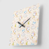 Horloge Carrée Cards de l'Est (Angle)