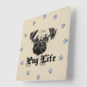 Horloge Carrée Carlin (Angle)