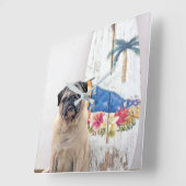 Horloge Carrée Carlin Surf (Angle)