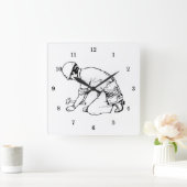 Horloge Carrée Carpenter professionnel (Maison)