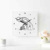 Horloge Carrée Carpenter professionnel (Maison)