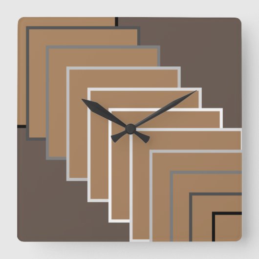 Horloge Carrée Carré (Recto)