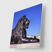 Horloge Carrée Carré Lion de bronze Trafalgar (Angle)