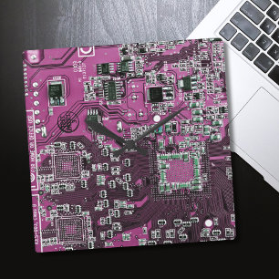 Horloge Carrée Carte circuit imprimé circuit imprimé circuit viol
